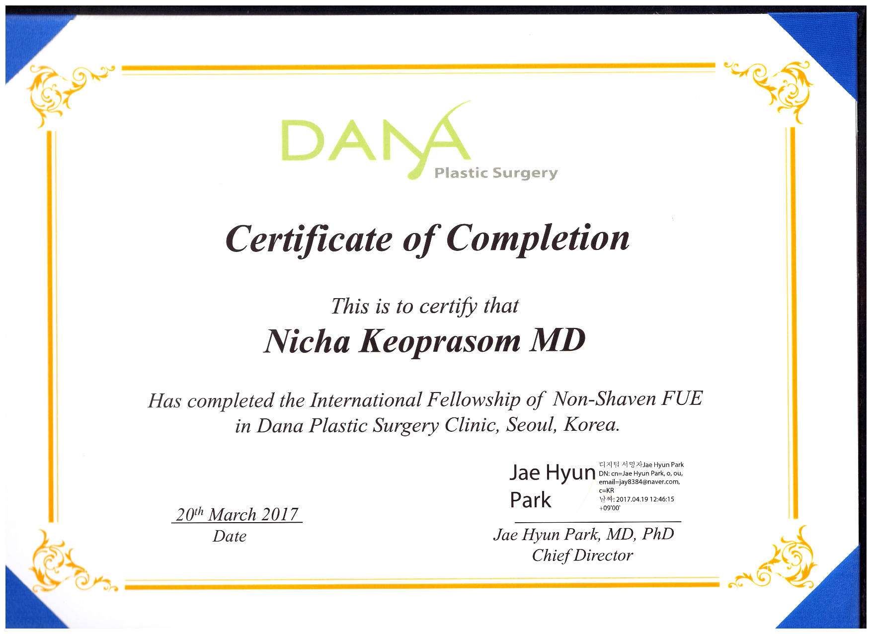 Doctor certificate 11