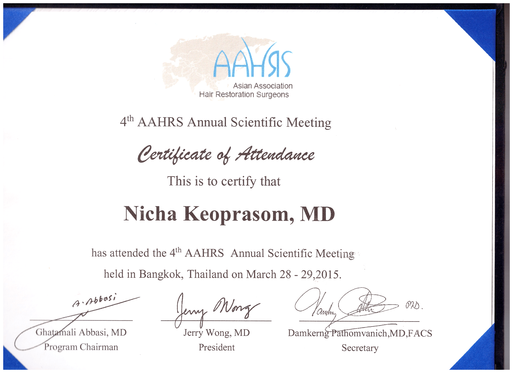 Doctor certificate 12