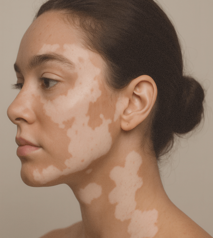 Vitiligo facial patches