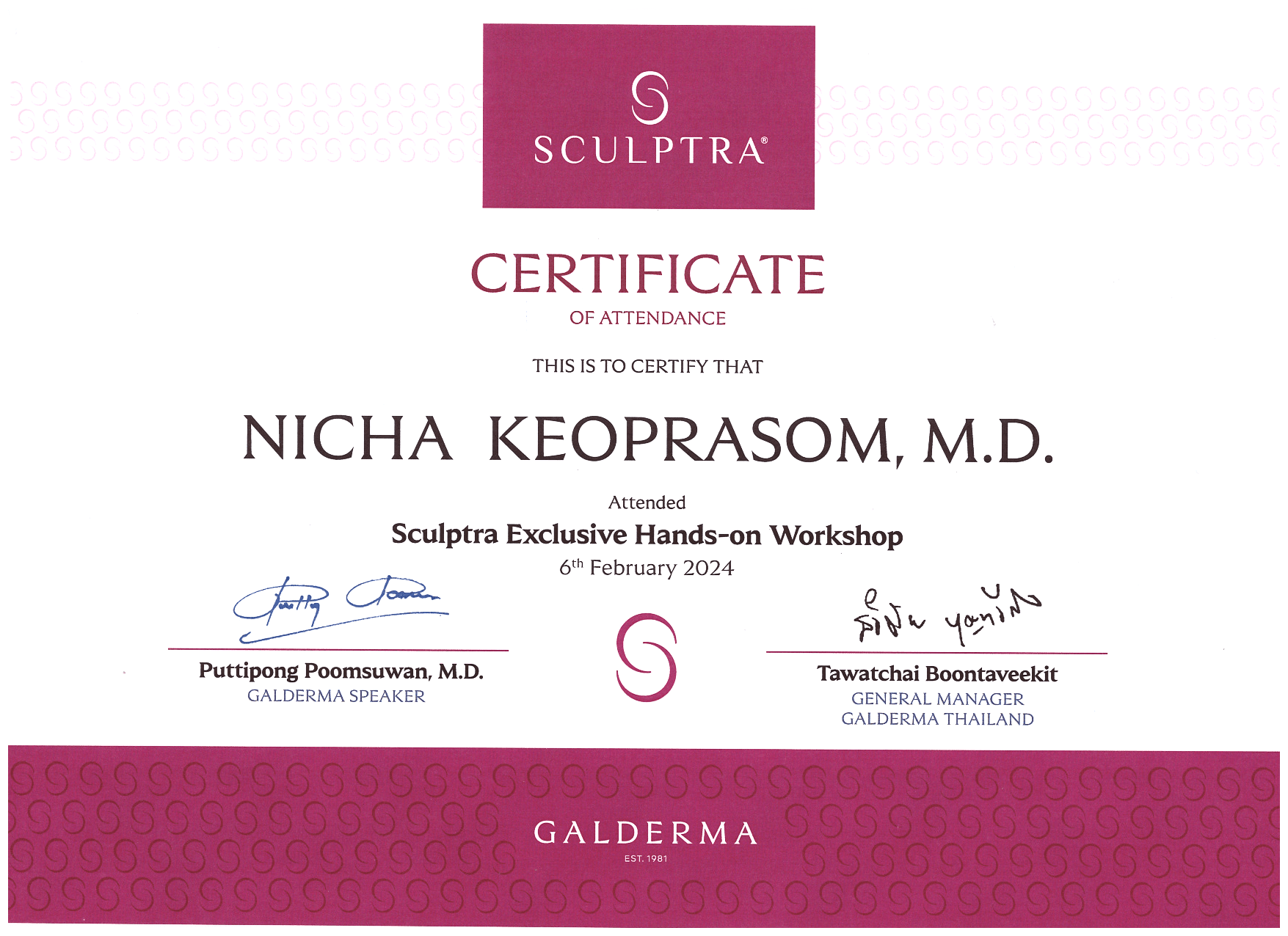 Doctor certificate 3