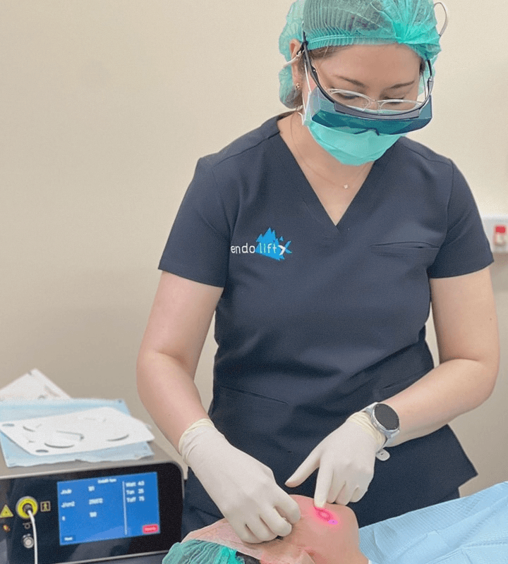 EndoliftX treatment session